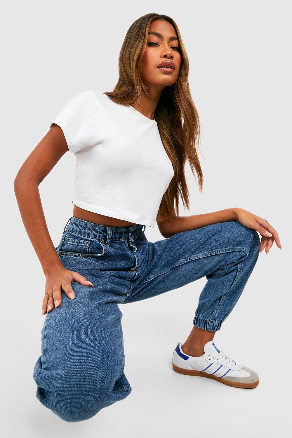 Boohoo mom hotsell jeans review